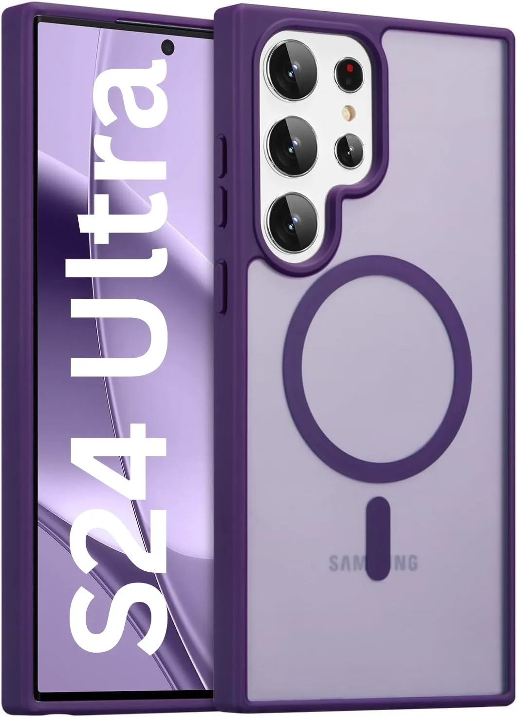 REALCASE Polycarbonate For Samsung Galaxy S24 Ultra Case